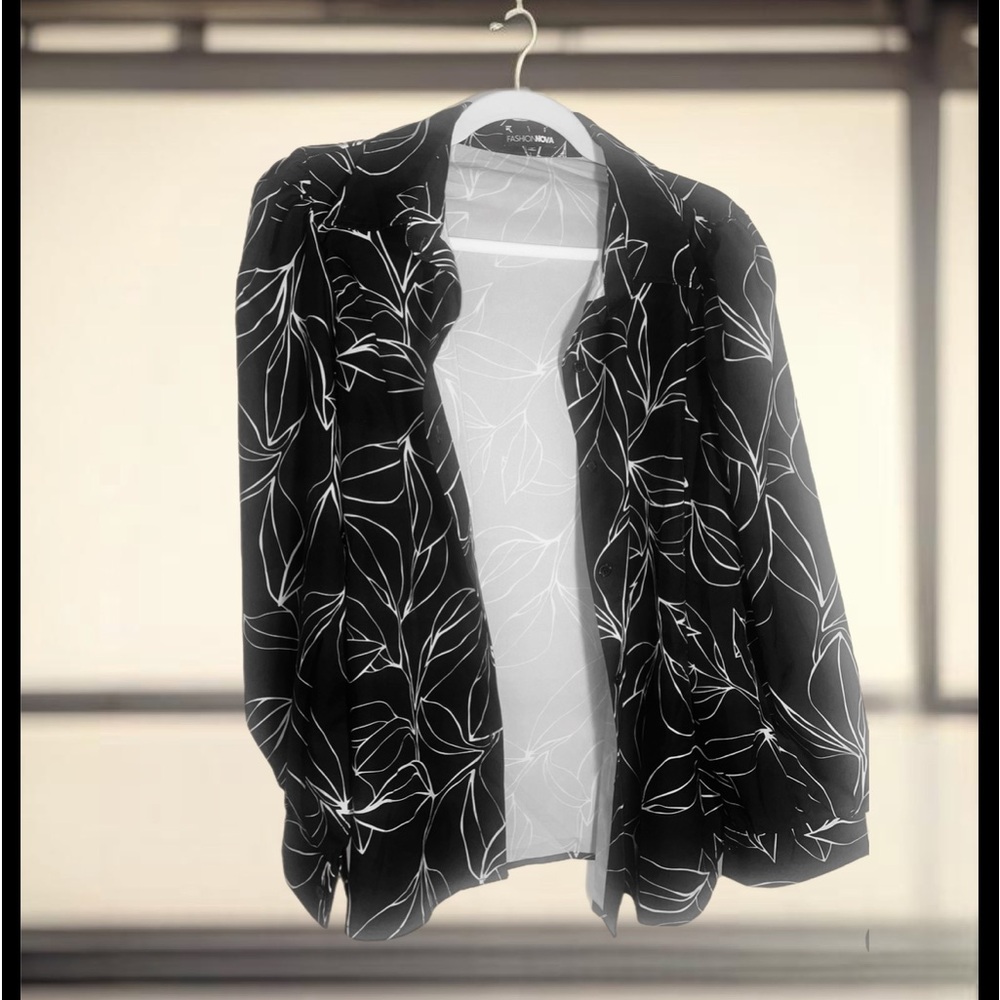 Button down blouse (office wear)